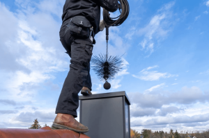 chimney sweep project in Littleton